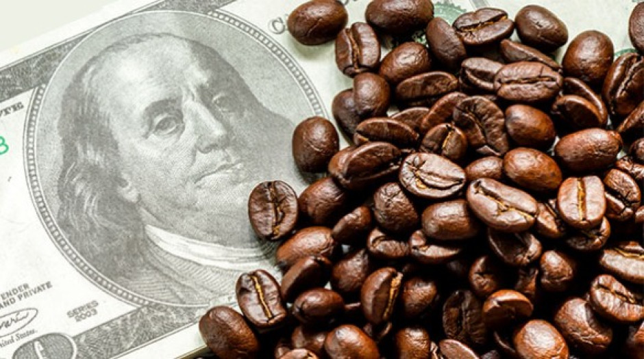 Il prezzo del caffè continua a crescere. Mai così caro dal 2015